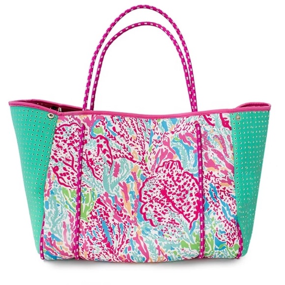 NWT aerie jacquard lime green bikini / mid rise tankini TOP - XL - Picture 11 of 16